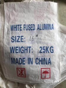 100mesh white corundum sand/F100# fused white alumina -2-